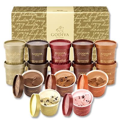 GODIVA's ICE CREAM