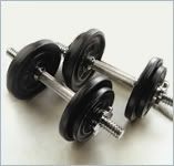 dumb bells (c) GarryOwen55 customized training routines
