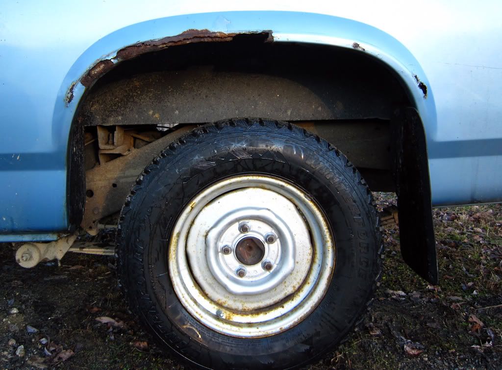 Wheel Well Rust Advice? Dodge Dakota Forum Custom Dakota Truck Forums