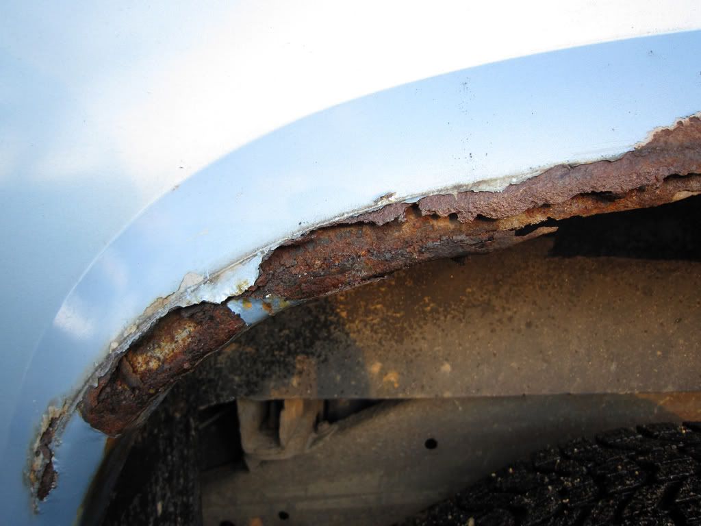 Wheel Well Rust Advice? Dodge Dakota Forum Custom Dakota Truck Forums