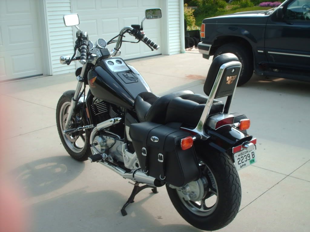1986 Honda shadow vt1100 windshield #4