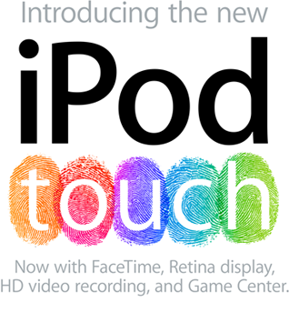 iPod de Apple: nano, touch, classic.