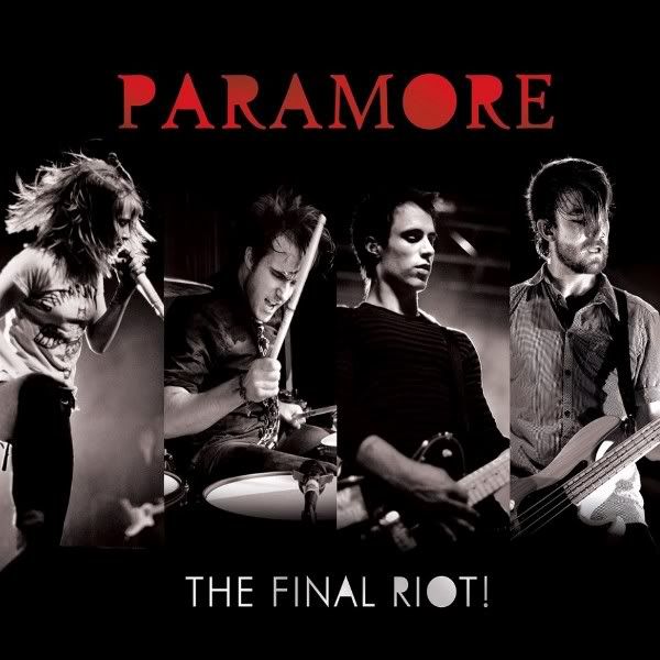 paramore album cover riot. riot paramore album cover