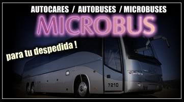 Transporte para despedidas en Cantabria
