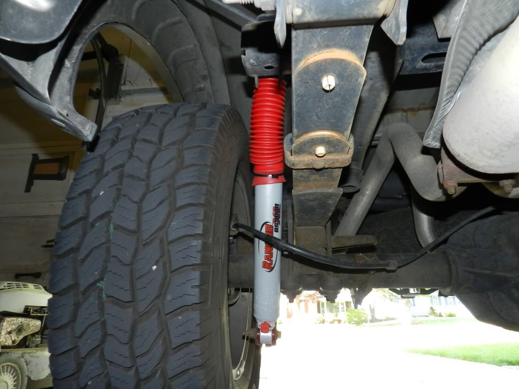rancho 9000 series shocks installed on rear Ford Truck Enthusiasts Forums