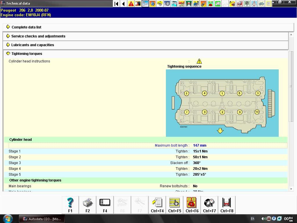 The Peugeot 206 Info Exchange › Forums › The Car › 206 Talk › Head bolt