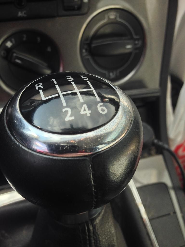 Manual Shift Knob, chrome peeling VW Vortex Volkswagen Forum