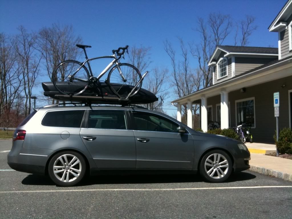 vw passat bike rack