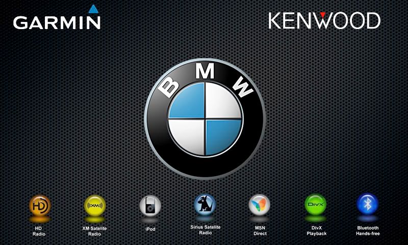 bmw logo. one with a BMW logo on it?