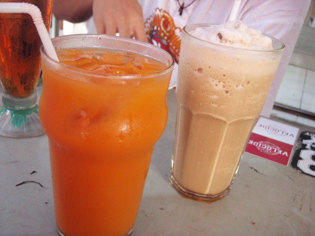 Thai Tea & Ice Chocolate, Jigoku RamenBandung