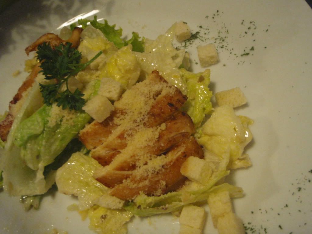 Caesar Salad, With Grilled Chickenat Three To Five Cafe
