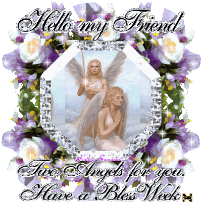 hello my friend two angels for you have a bless week
