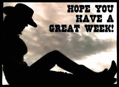 hope you have a great week