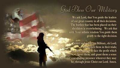 God Bless Our Military
