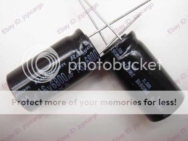 Rubycon capacitors 16mm*31.5mm 16V 6800uF 6800 105℃ 1 PCS  