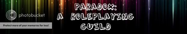 Paradox a roleplaying guild... banner