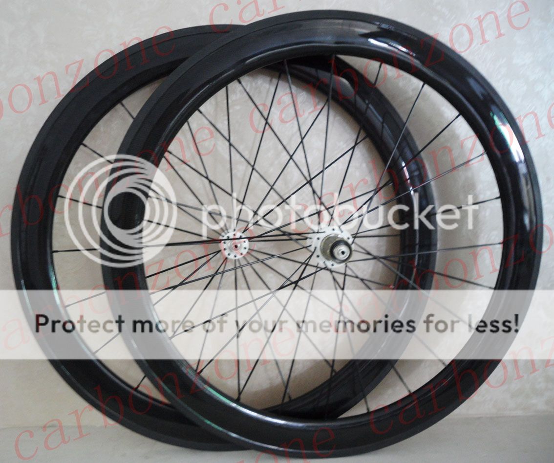 56mm 700C Carbon Road/TT bike Tubular Wheels/Wheelsets  