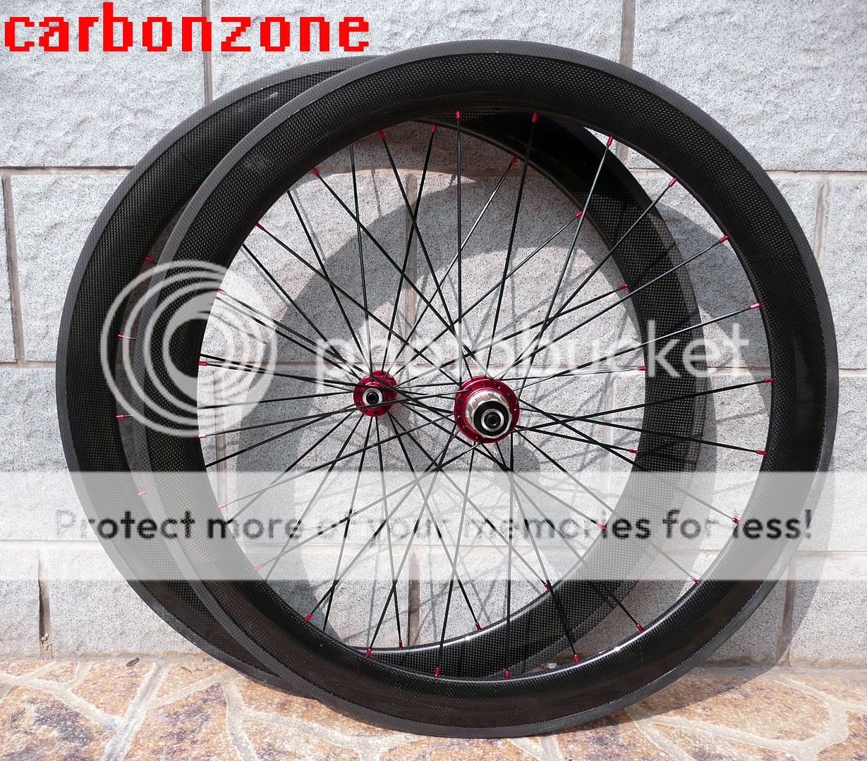 56mm 700c Carbon Road TT Bike Tubular Wheels Wheelsets